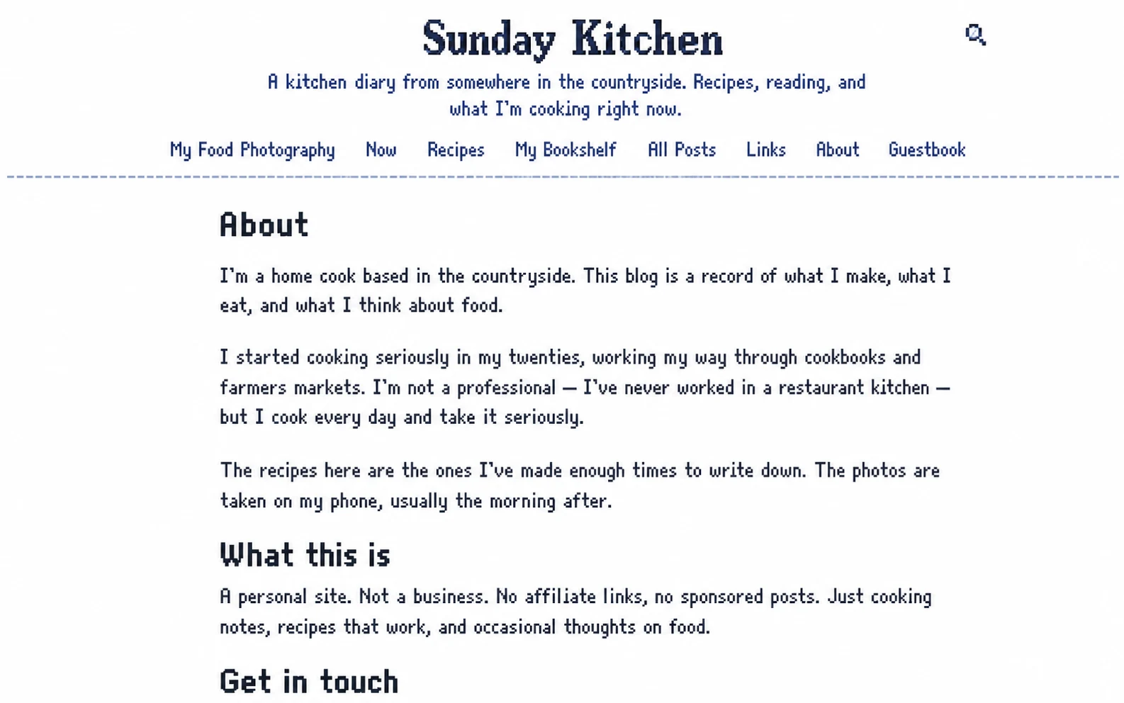 Plain text pages too